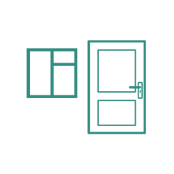 High-Performance Windows and Doors Icon